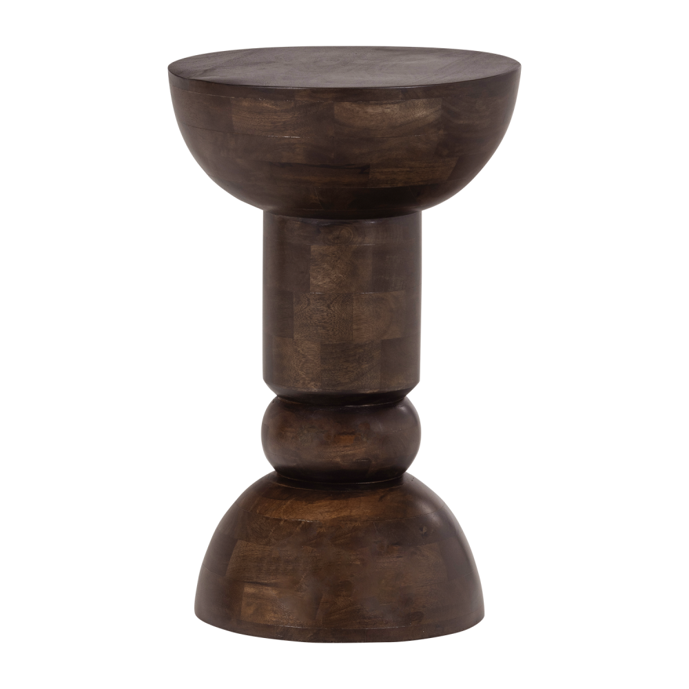 EMEL BIJZETTAFEL MANGOHOUT DONKERBRUIN [fsc]