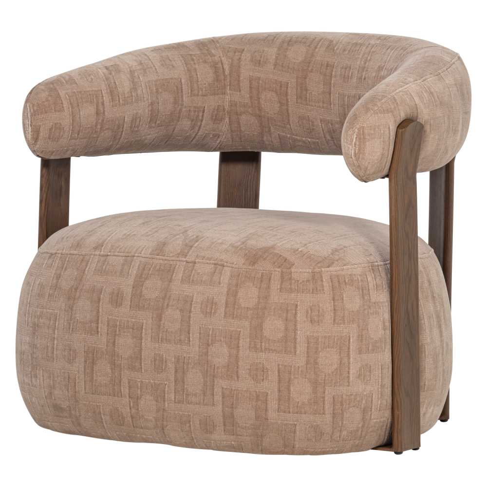 FOON FAUTEUIL 3D STRUCTUURSTOF ZAND [fsc]