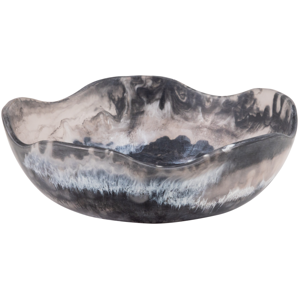 EVO DECORATIESCHAAL EPOXY ZWART MELANGE