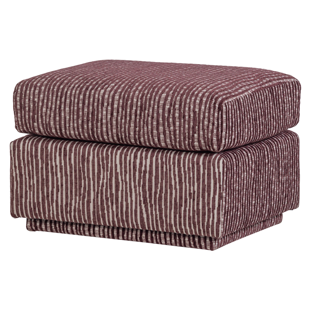 LOU HOCKER MET DESSIN BORDEAUXROOD [fsc]