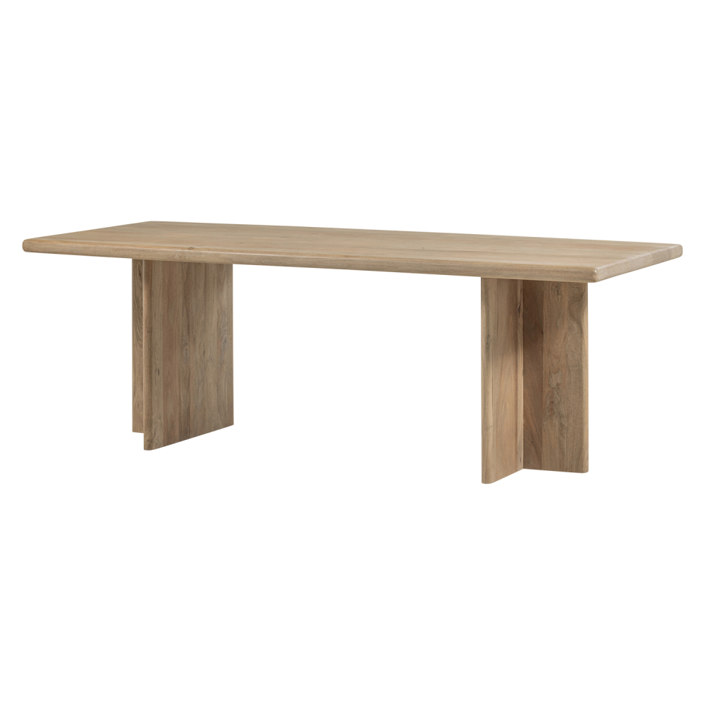 ATO EETTAFEL 220X90 CM MANGOHOUT NATUREL