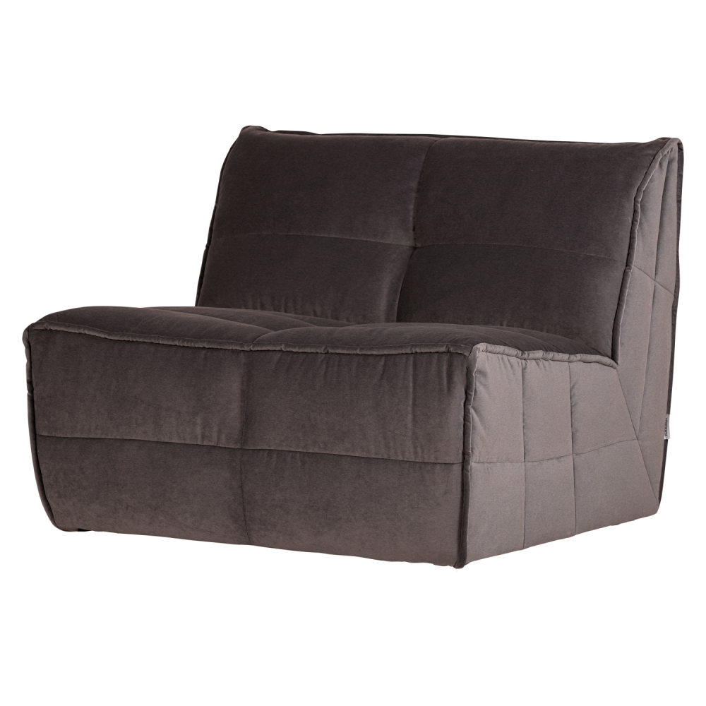 CLUSTER 1-ZITS ELEMENT VELVET CHOCOLADE BRUIN