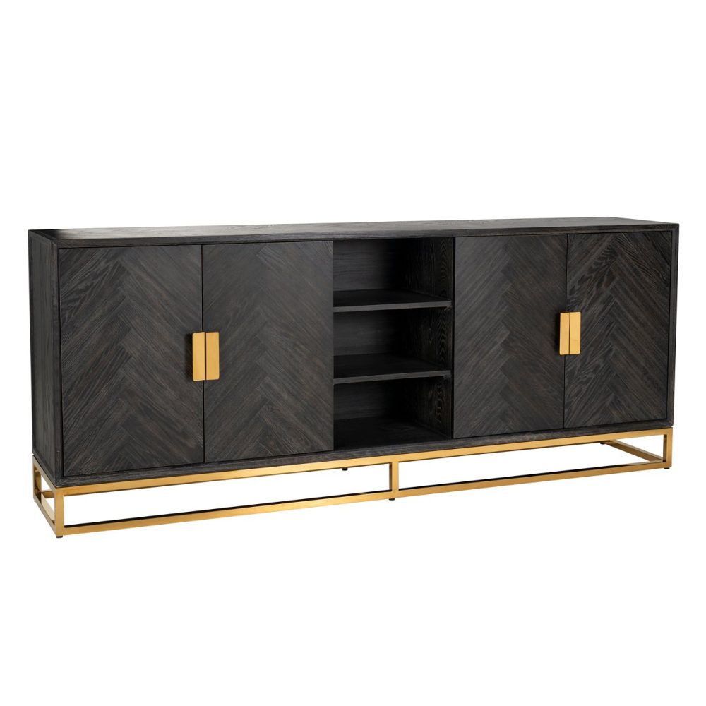Dressoir Blackbone Gold black rustic