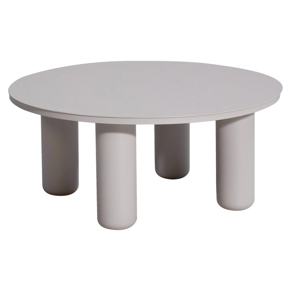Buiten salontafel Quinn light beige  86Ø