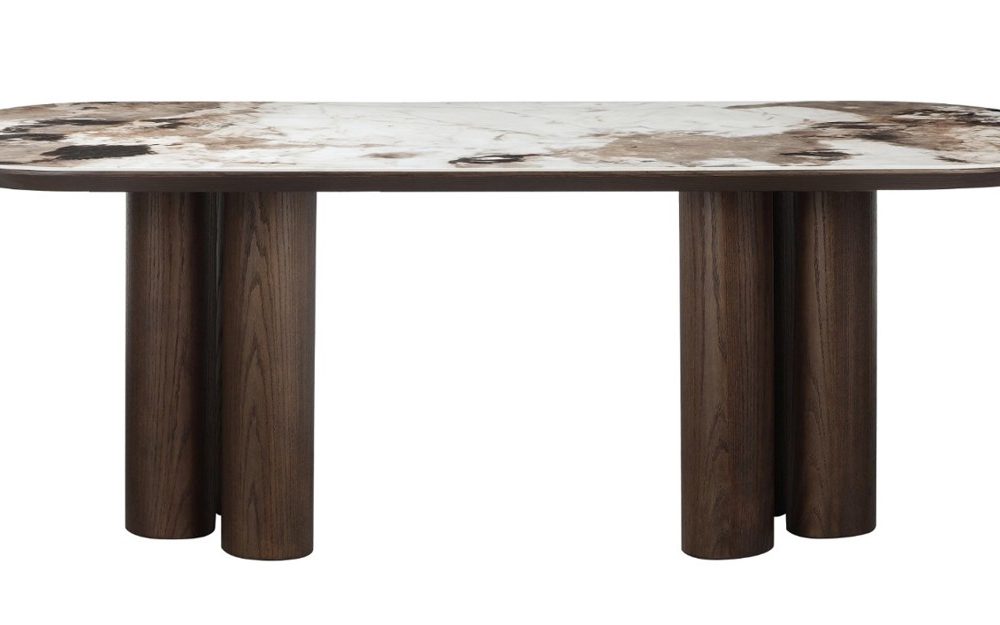 Eettafel Langford brown 230