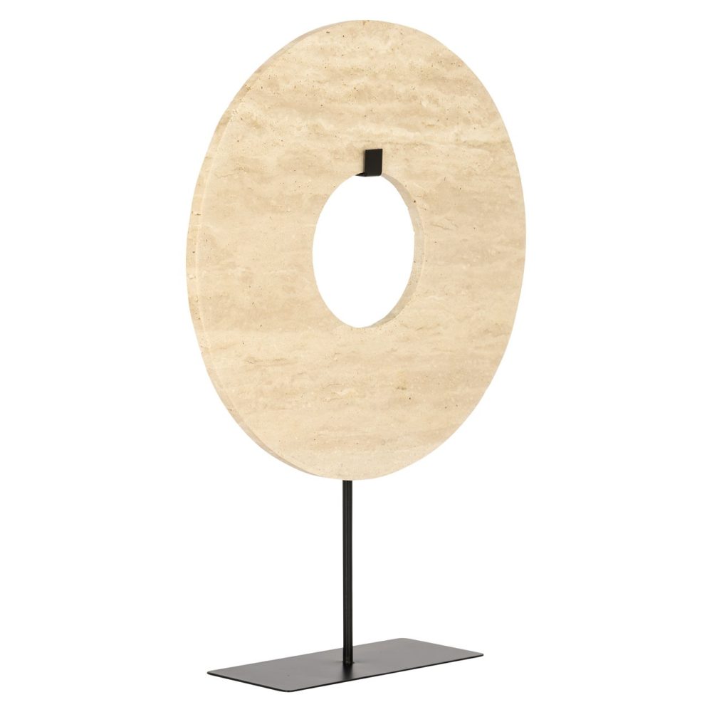 Decoratief object Manou beige large