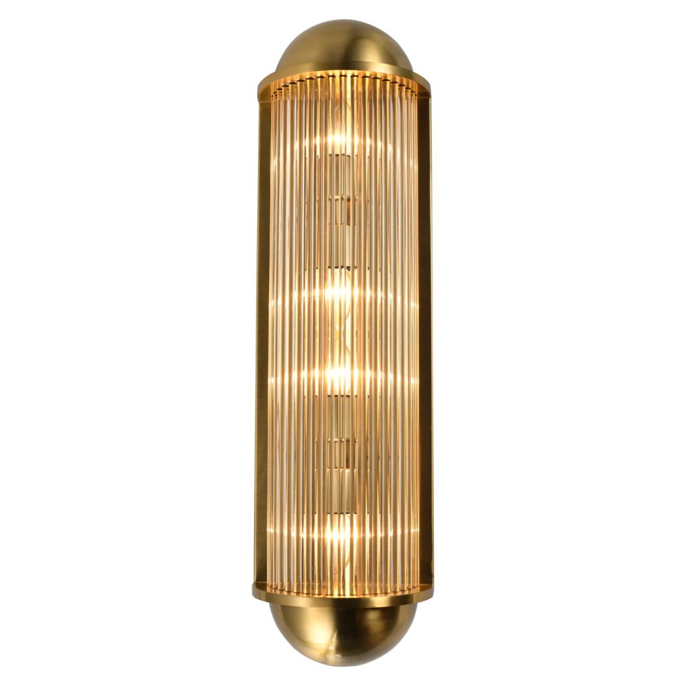 Wandlamp Leeza brushed gold
