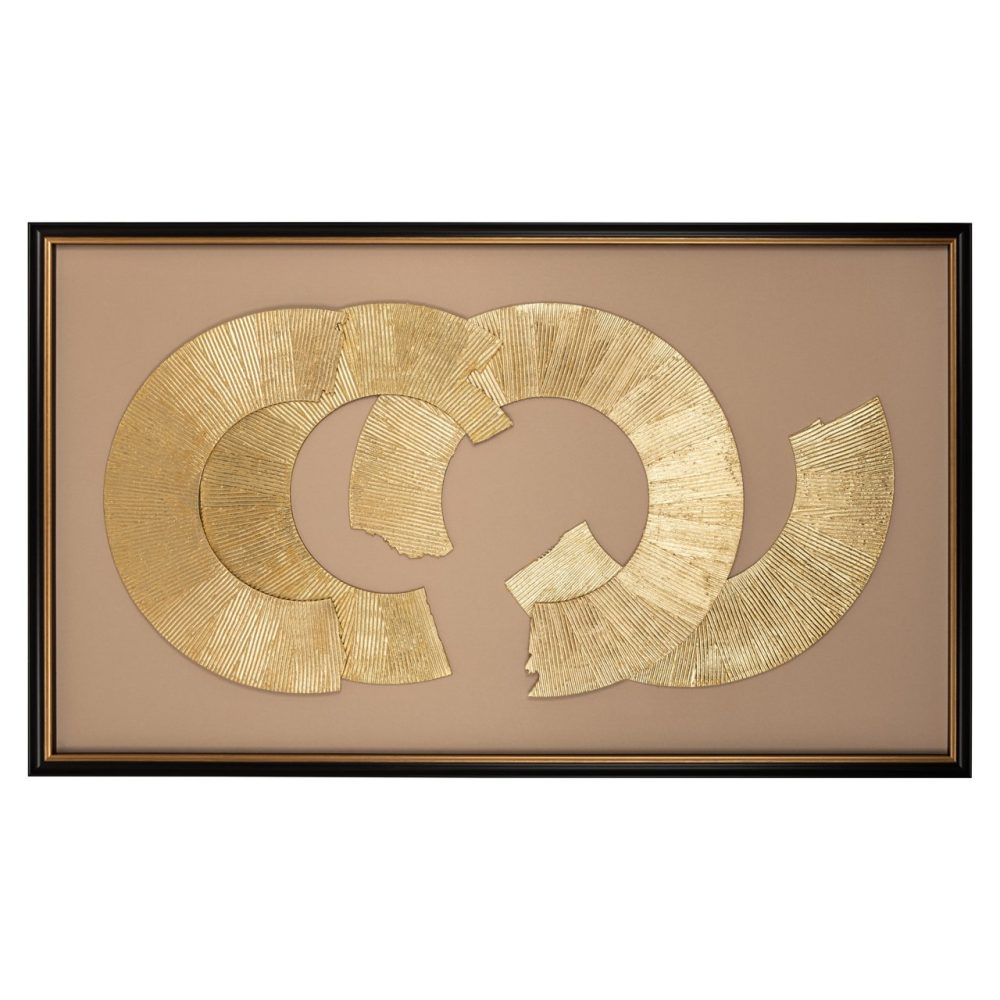 Wall art Eden black/gold