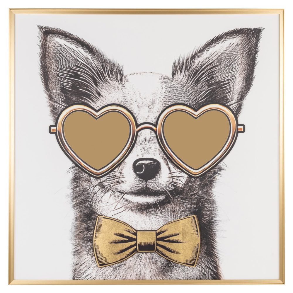 Wall art Bodhy black/gold