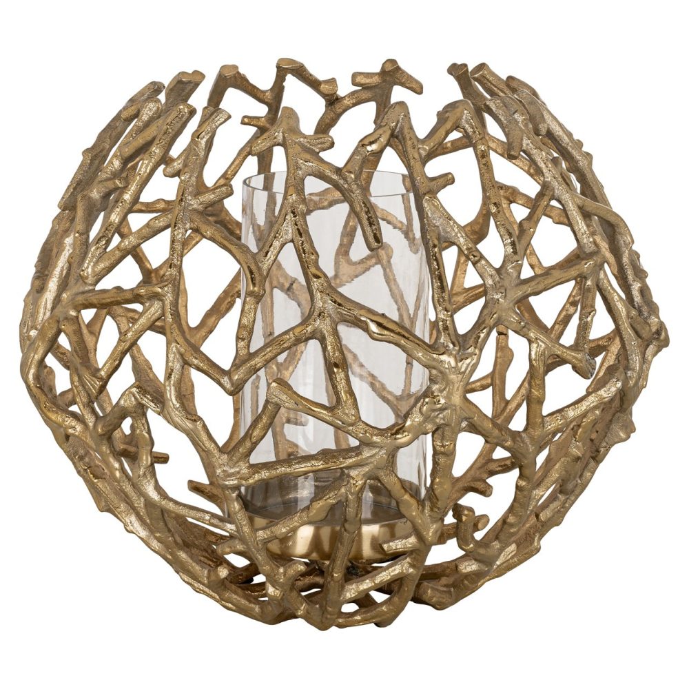 Windlicht Jaimy gold