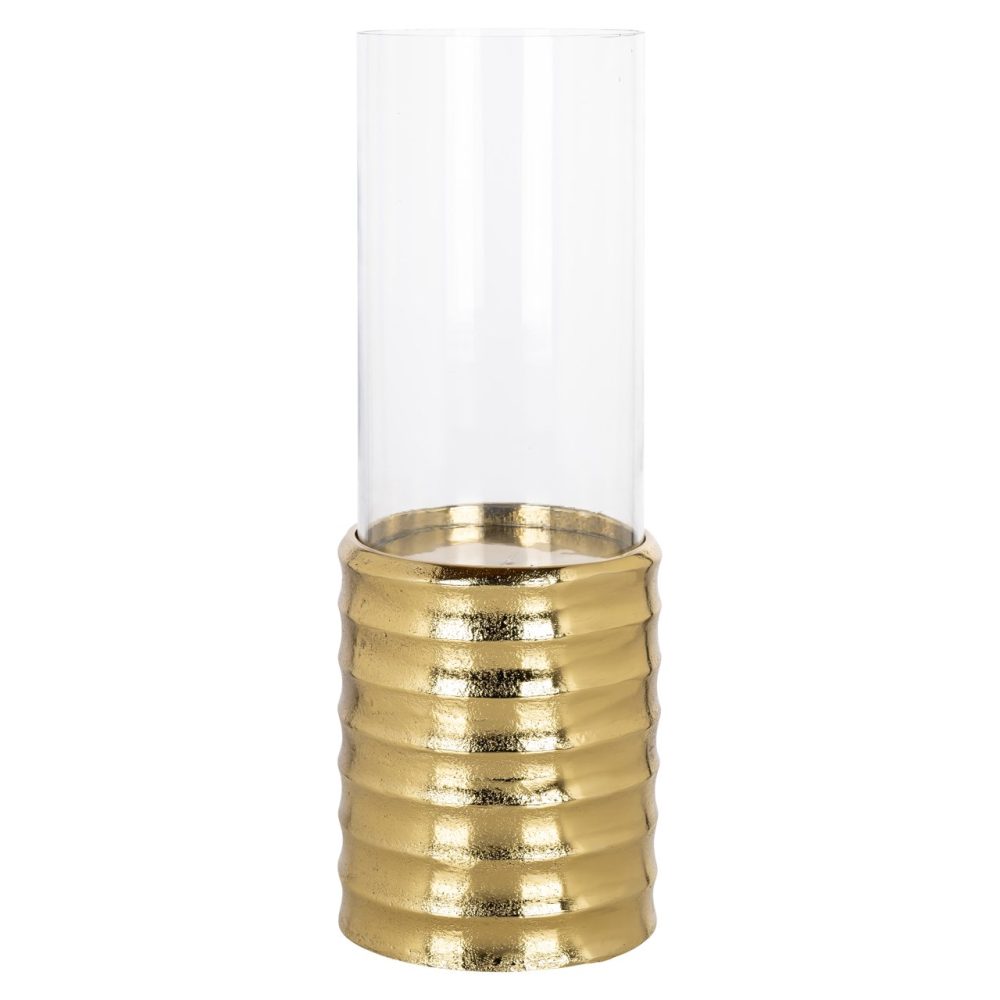 Windlicht Bodil gold large