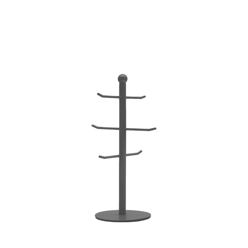 Beker toren - Antiek Grijs - Metaal - One Size