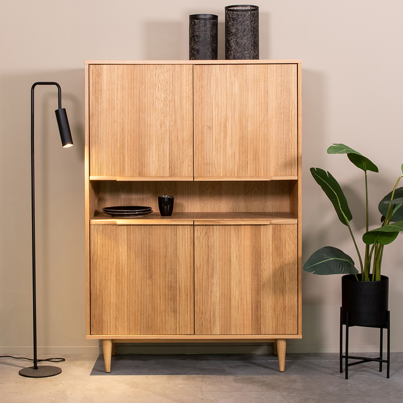 Bergkast Jule - Naturel - Eiken - Barkast