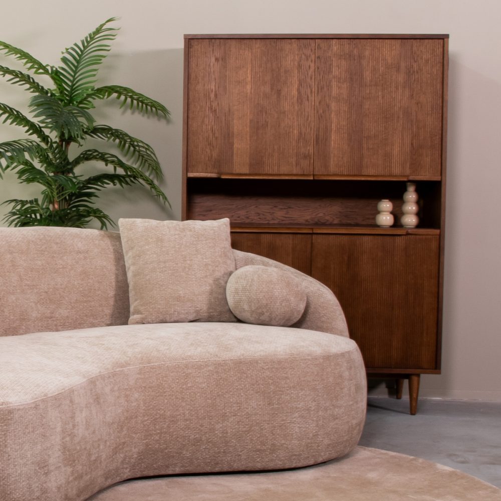 Bergkast Jule - Walnoot - Eiken - Barkast