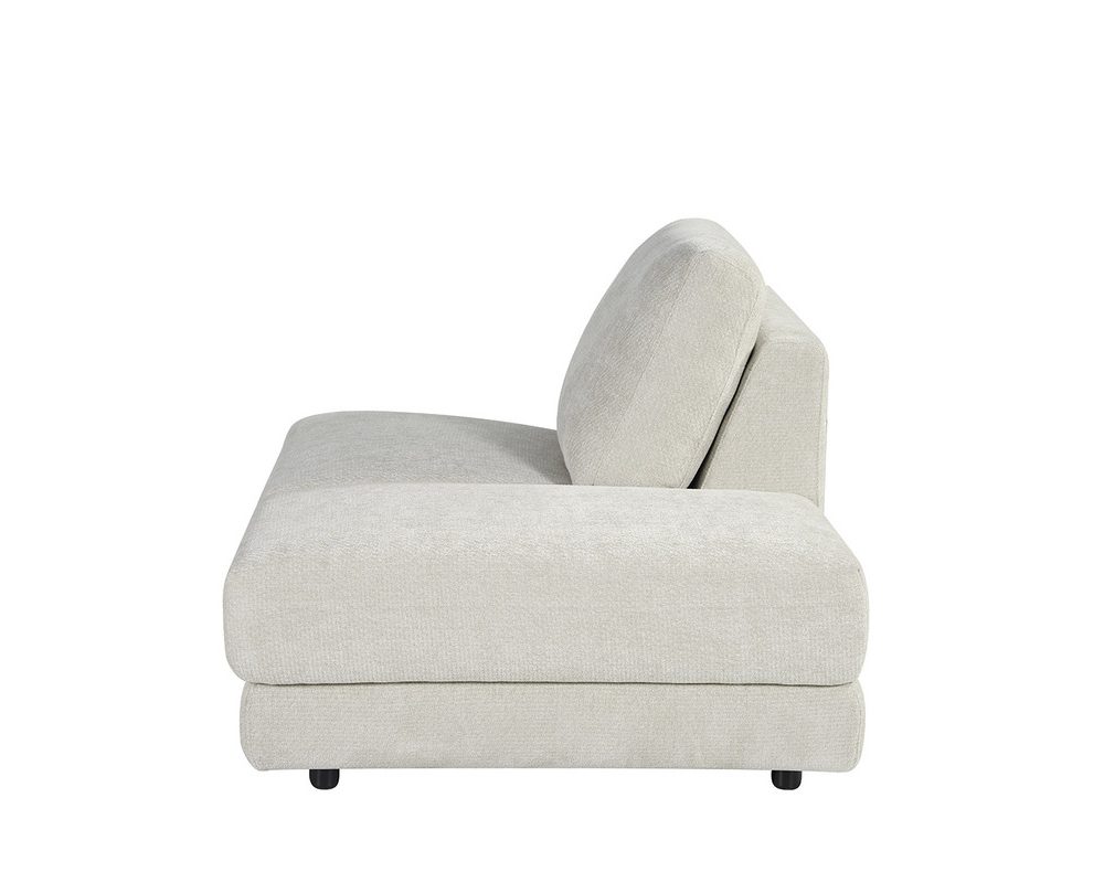 Bank Tivoli - Naturel - Elite - Ottomane Rechts Voorstaand