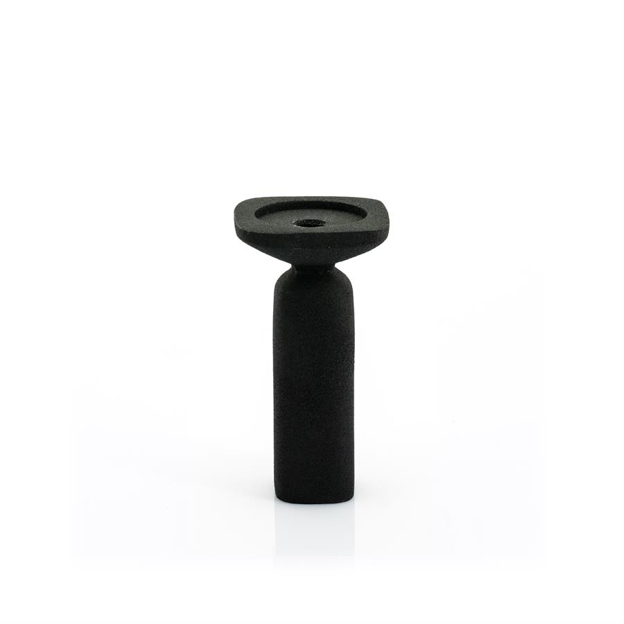 Candle holder Squand medium - black