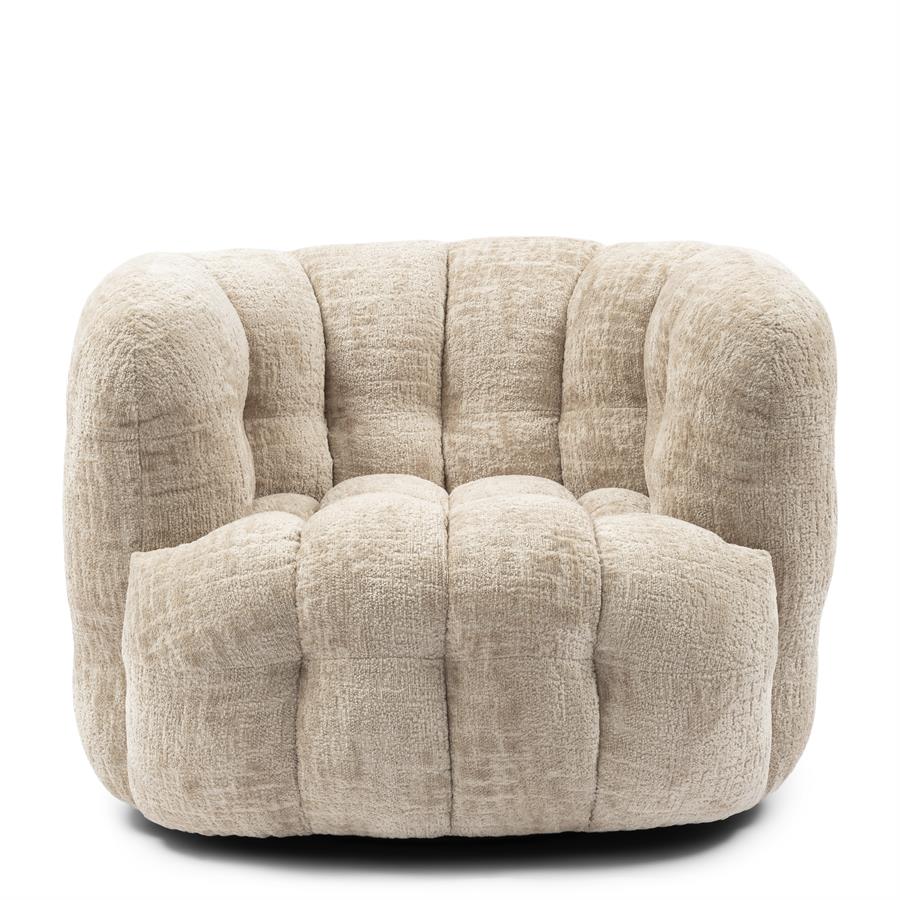 Arosa Swivel Armchair Natural