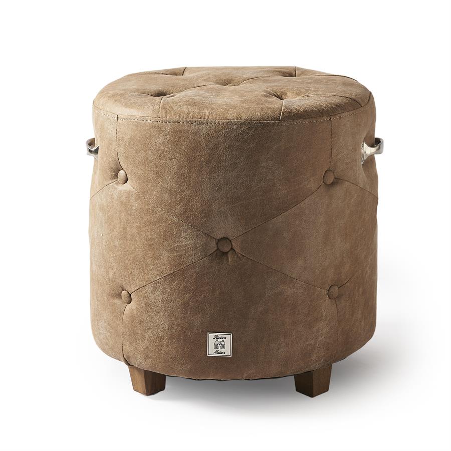 Bowery Footstool Pellini Camel