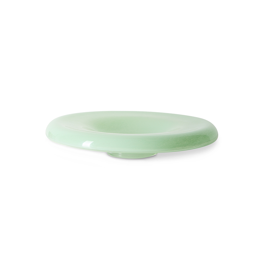 Gallery glass bowl, mint