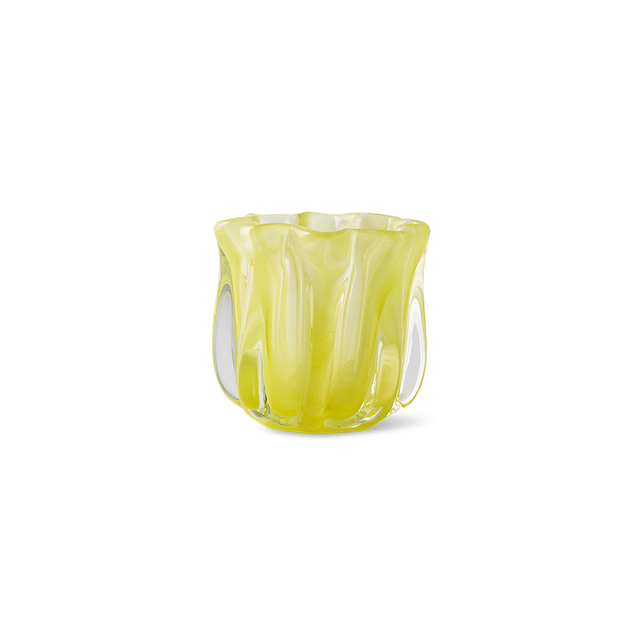 Coralla candle holder, lime