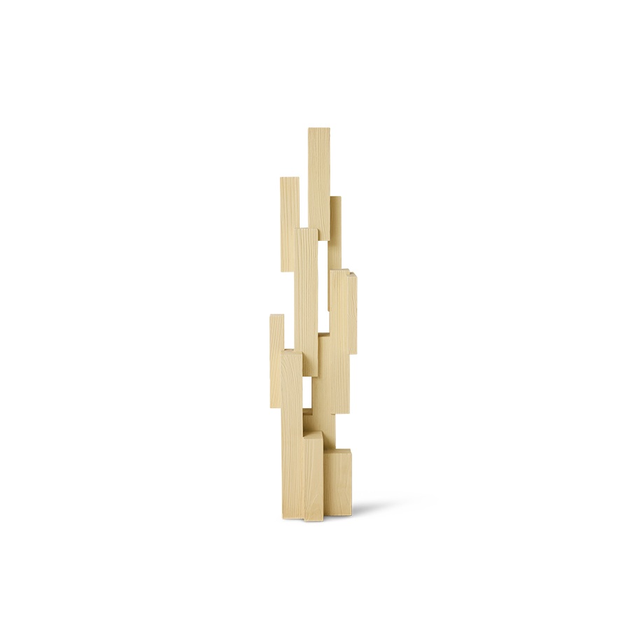 Skyscraper sculpture, cream