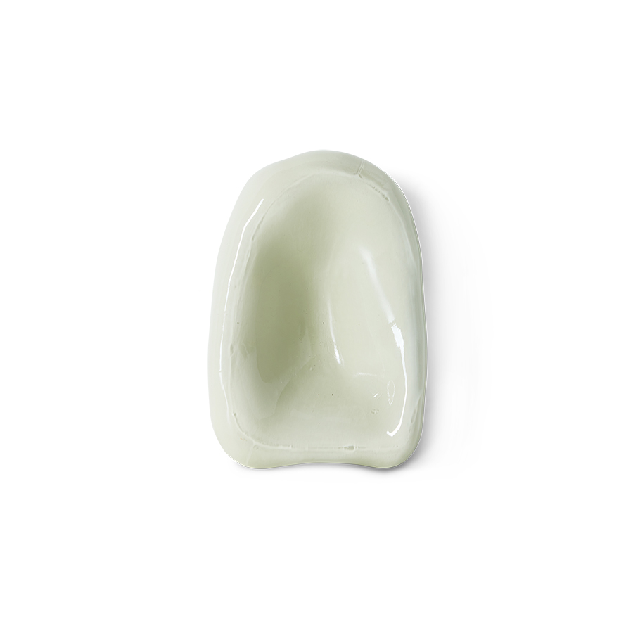 Glass sculpture, pebble