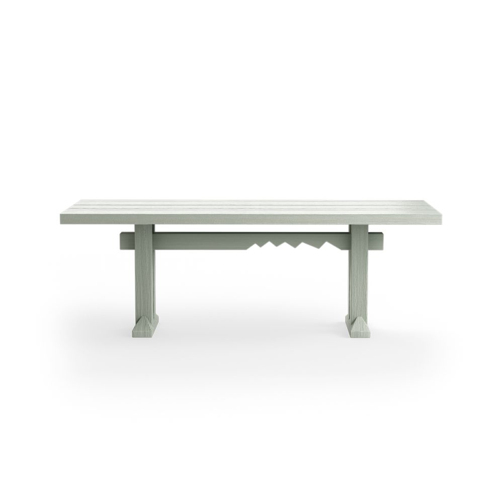 Forma dining table, rectangular 220cm, smoke
