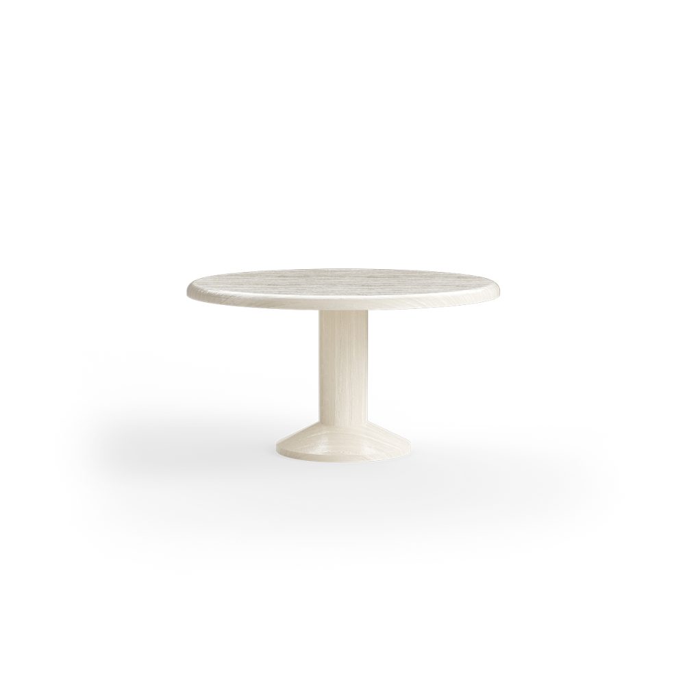 Forma dining table, round 140cm, pearl
