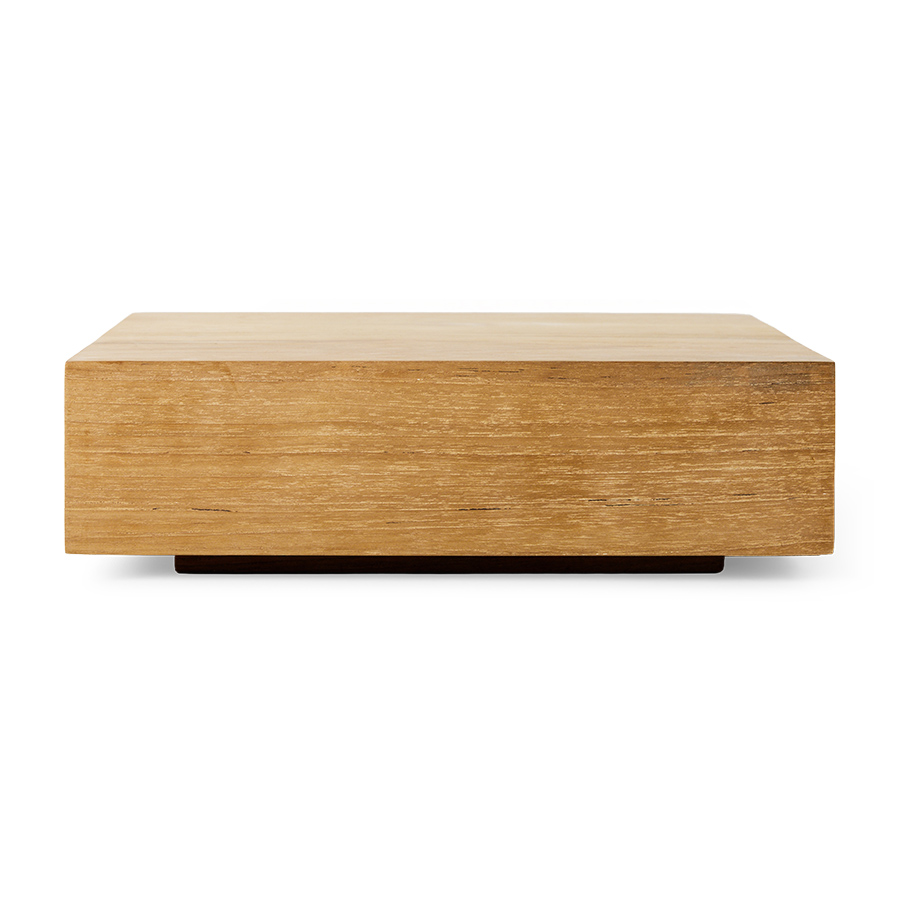 Teak cube, large