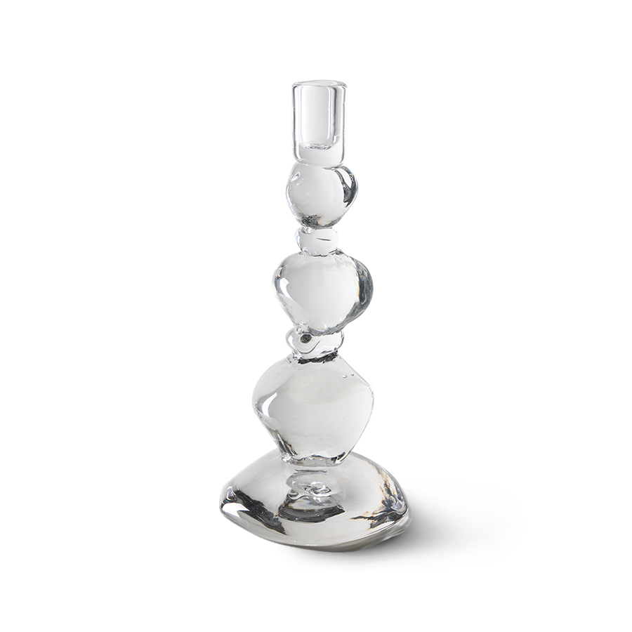Nienke Sikkema for HKLIVING: candle holder large, crystal
