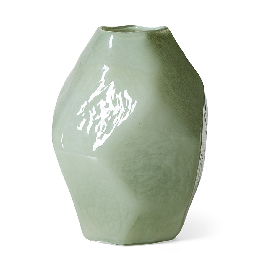 Nienke Sikkema for HKLIVING: gemstone vase, jade