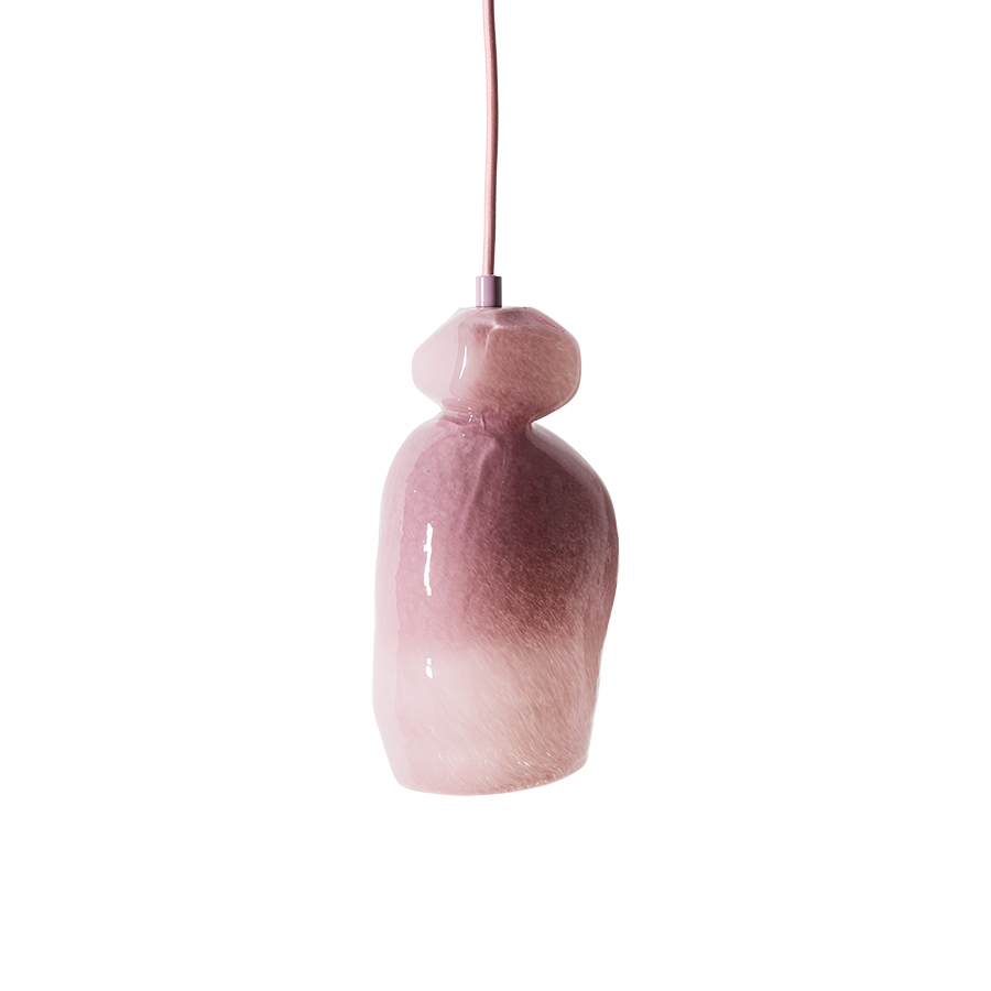 Nienke Sikkema for HKLIVING: gemstone lamp, amethyst