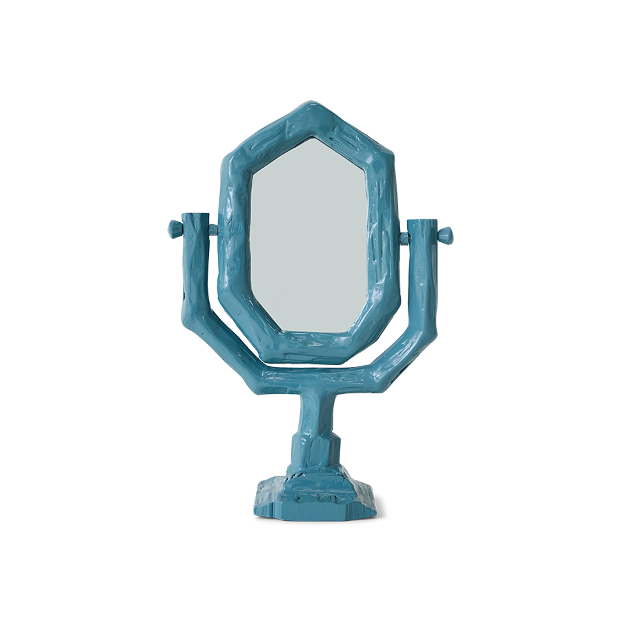 Teun Zwets for HKLIVING: dressing table mirror, petrol