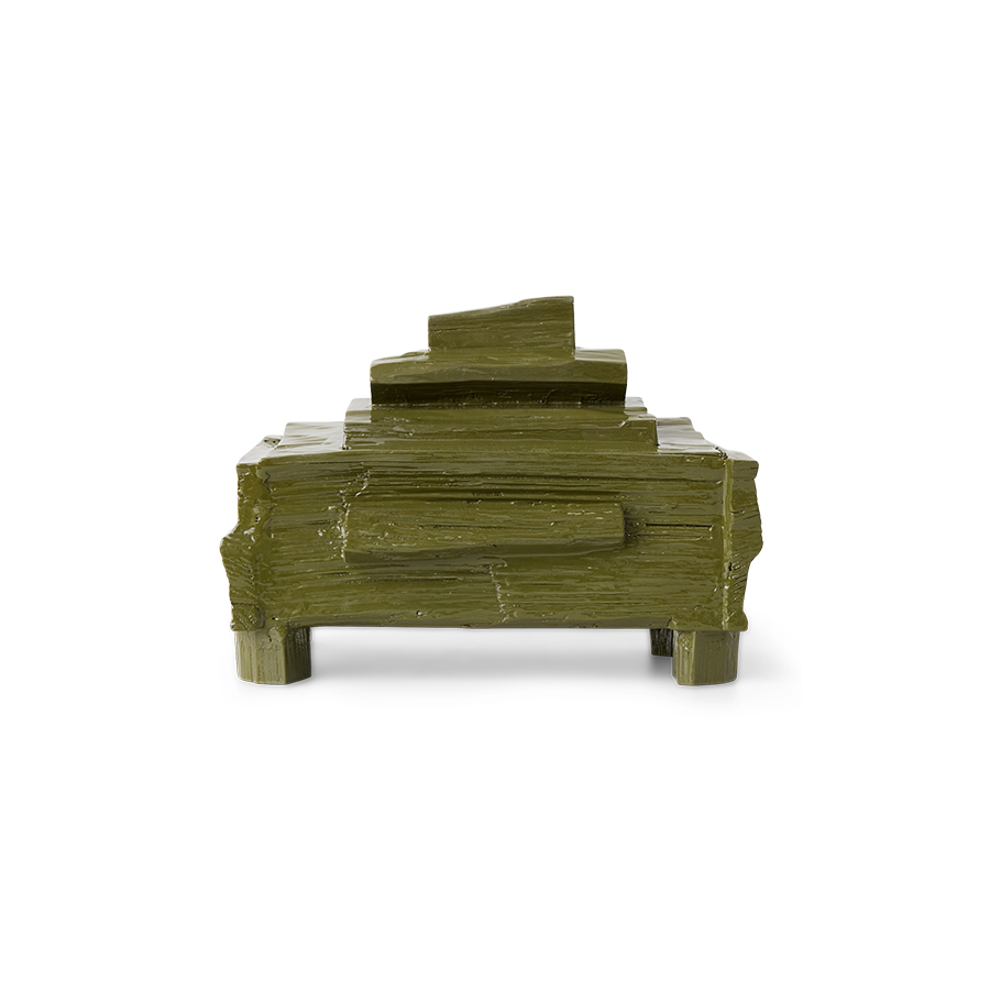 Teun Zwets for HKLIVING: trinket box, moss