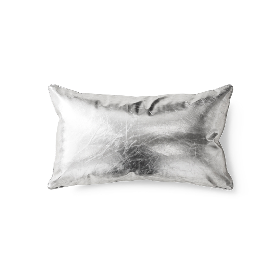 Cushion, silver lining (60x35cm)
