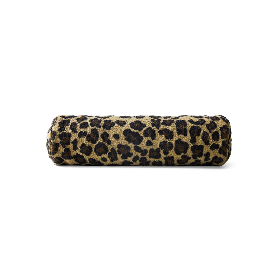 Bolster cushion, panther (50x13cm)