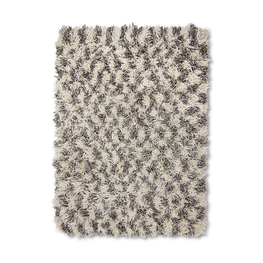 Shaggy rug, checkers (200x300cm)