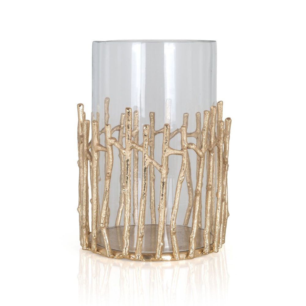 Windlicht Loretta gold large