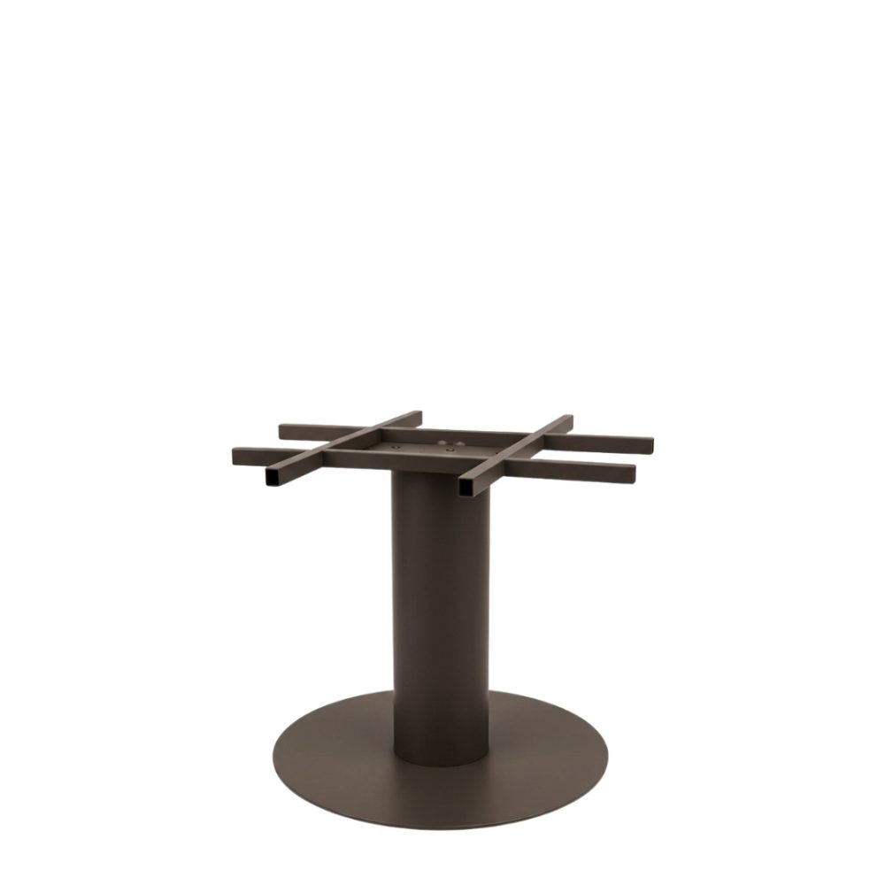 Eetkamertafel Tafelpoot Extra Stable - Brons - Metaal - 70x70x72 cm