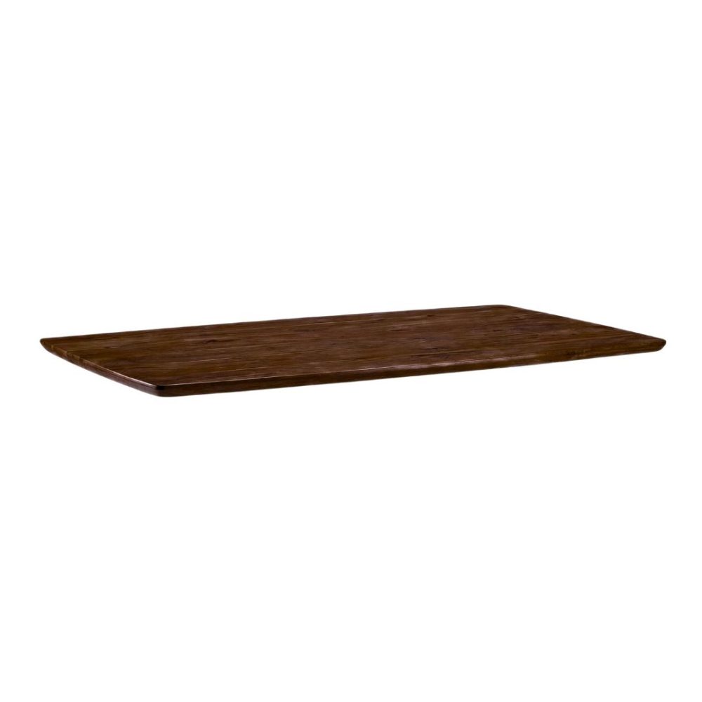 Eetkamertafel Tafelblad Rechthoek - Espresso - Mangohout - 220 cm - Rechthoek