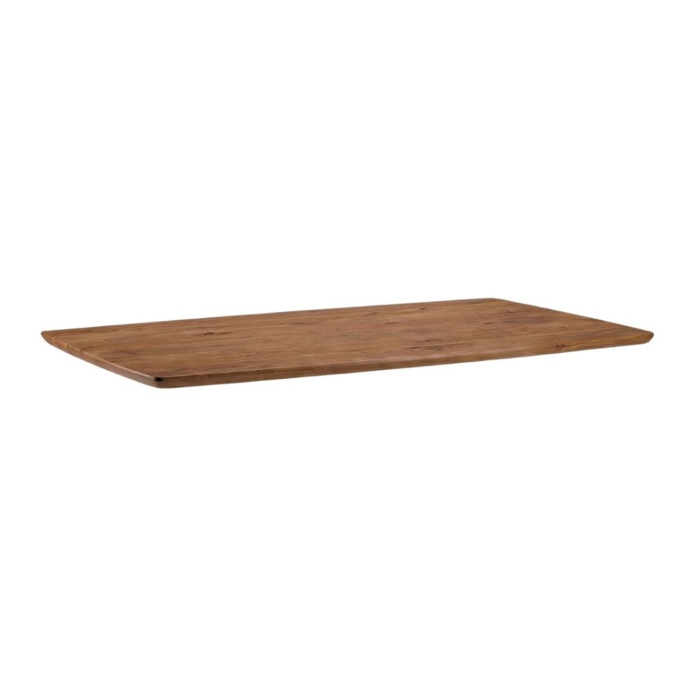 Eetkamertafel Tafelblad Rechthoek - Nature Smooth - Mangohout - 220 cm - Rechthoek