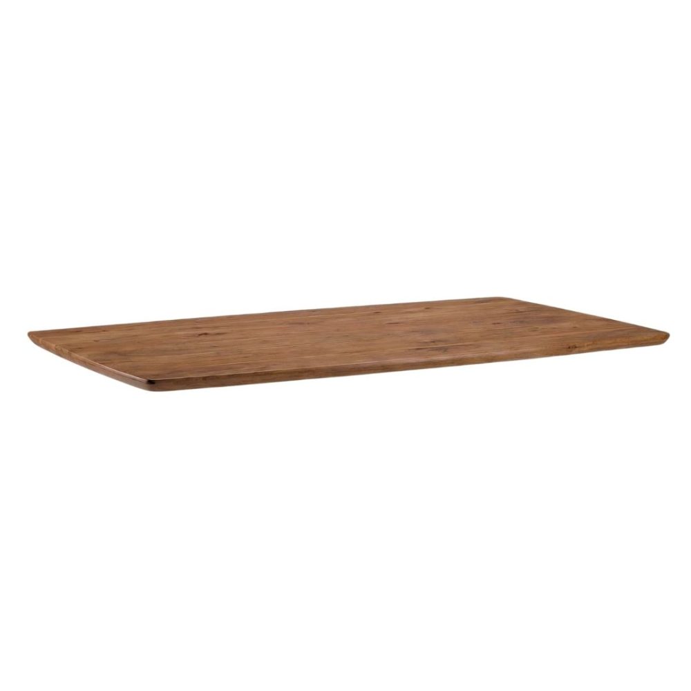 Eetkamertafel Tafelblad Rechthoek - Nature Smooth - Mangohout - 240 cm - Rechthoek