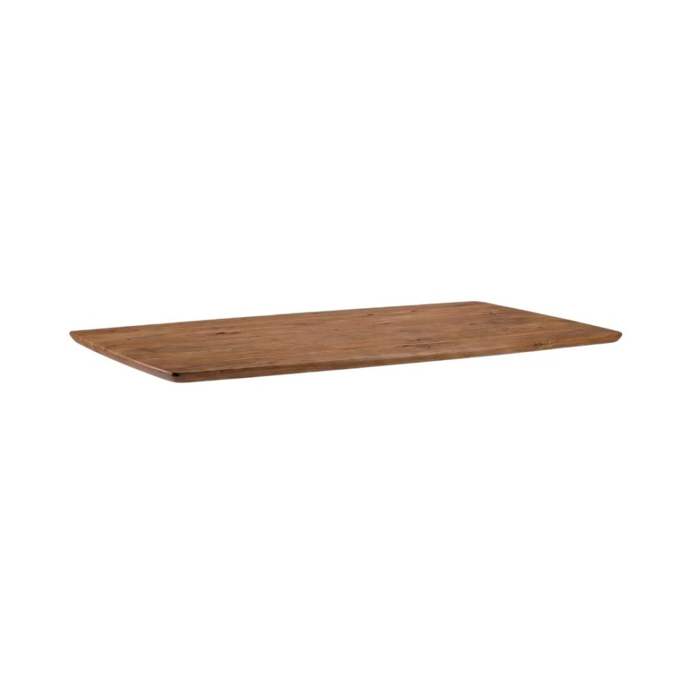 Eetkamertafel Tafelblad Rechthoek - Nature Smooth - Mangohout - 180 cm - Rechthoek