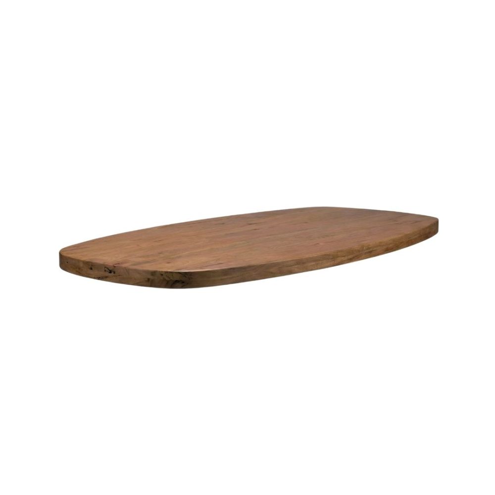 Eetkamertafel Tafelblad Deens Ovaal - Nature Smooth - Mangohout - 160 cm - Deens Ovaal