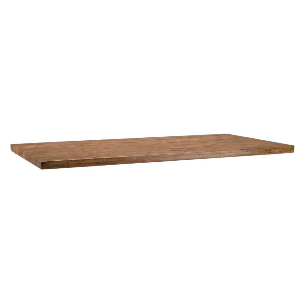 Eetkamertafel Tafelblad Rechthoek - Nature Smooth - Mangohout - 240 cm - Rechthoek
