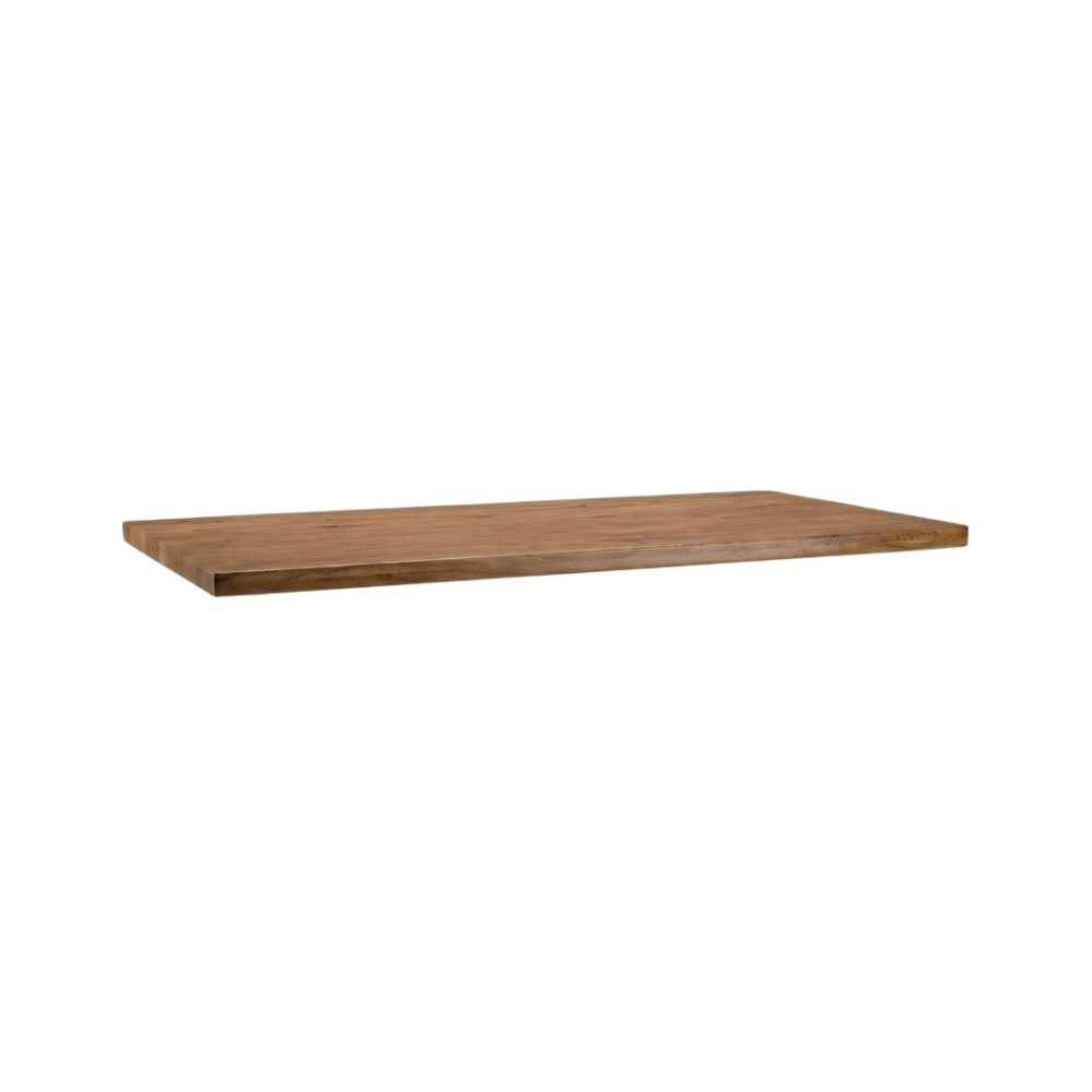 Eetkamertafel Tafelblad Rechthoek - Nature Smooth - Mangohout - 160 cm - Rechthoek