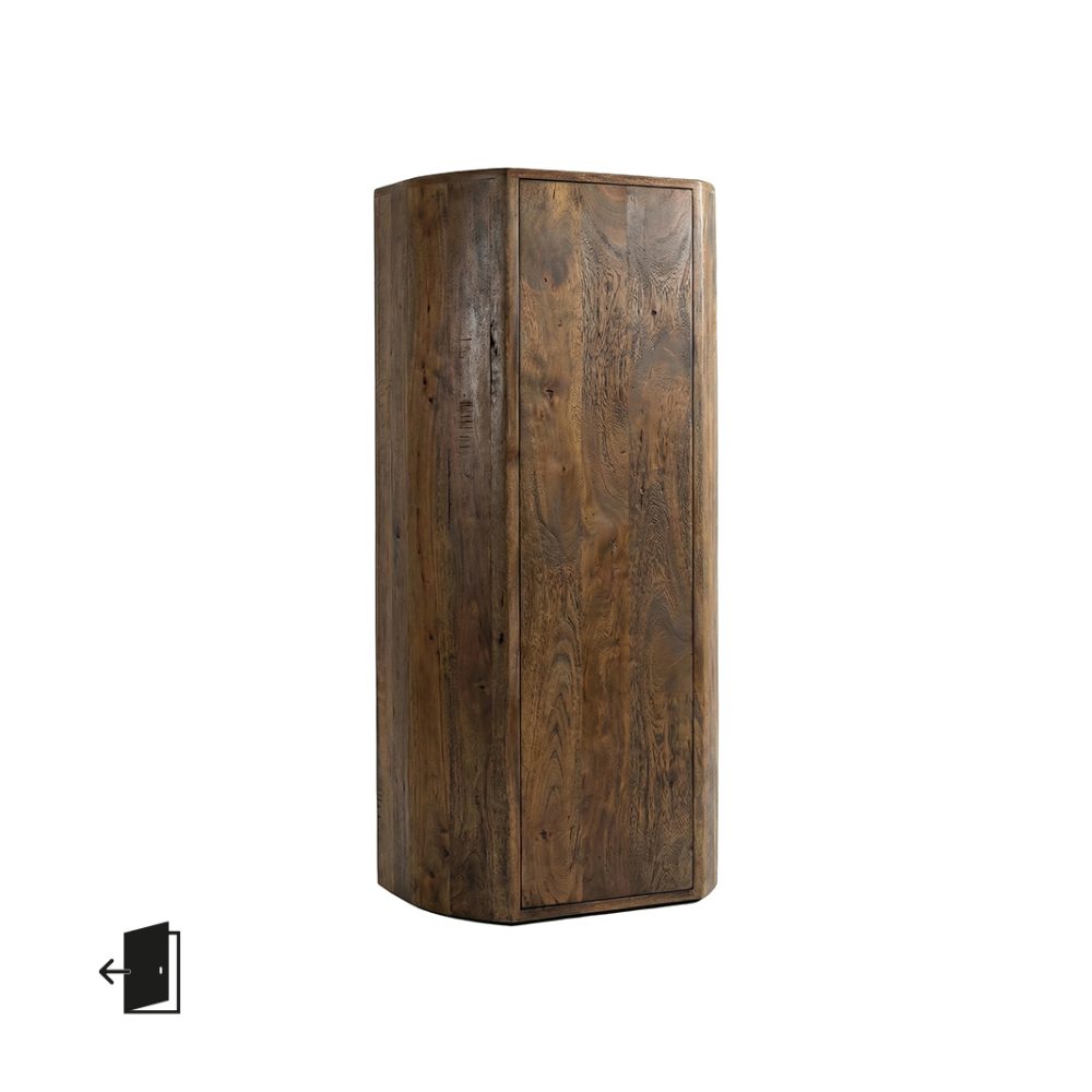 Bergkast Saya - Espresso - Mangohout