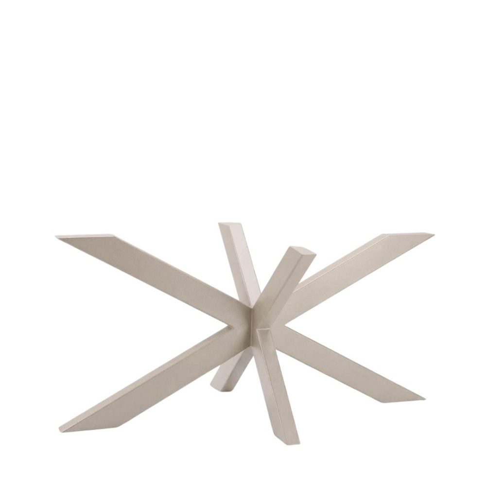 Eetkamertafel Matrix - Taupe - Metaal - Matrix XL