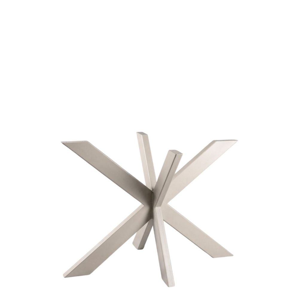 Eetkamertafel Matrix - Taupe - Metaal - Matrix M