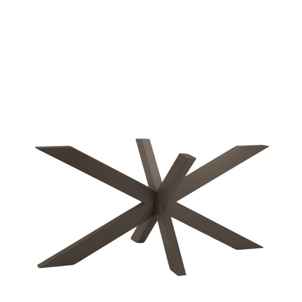 Eetkamertafel Matrix - Brons - Metaal - Matrix XXL